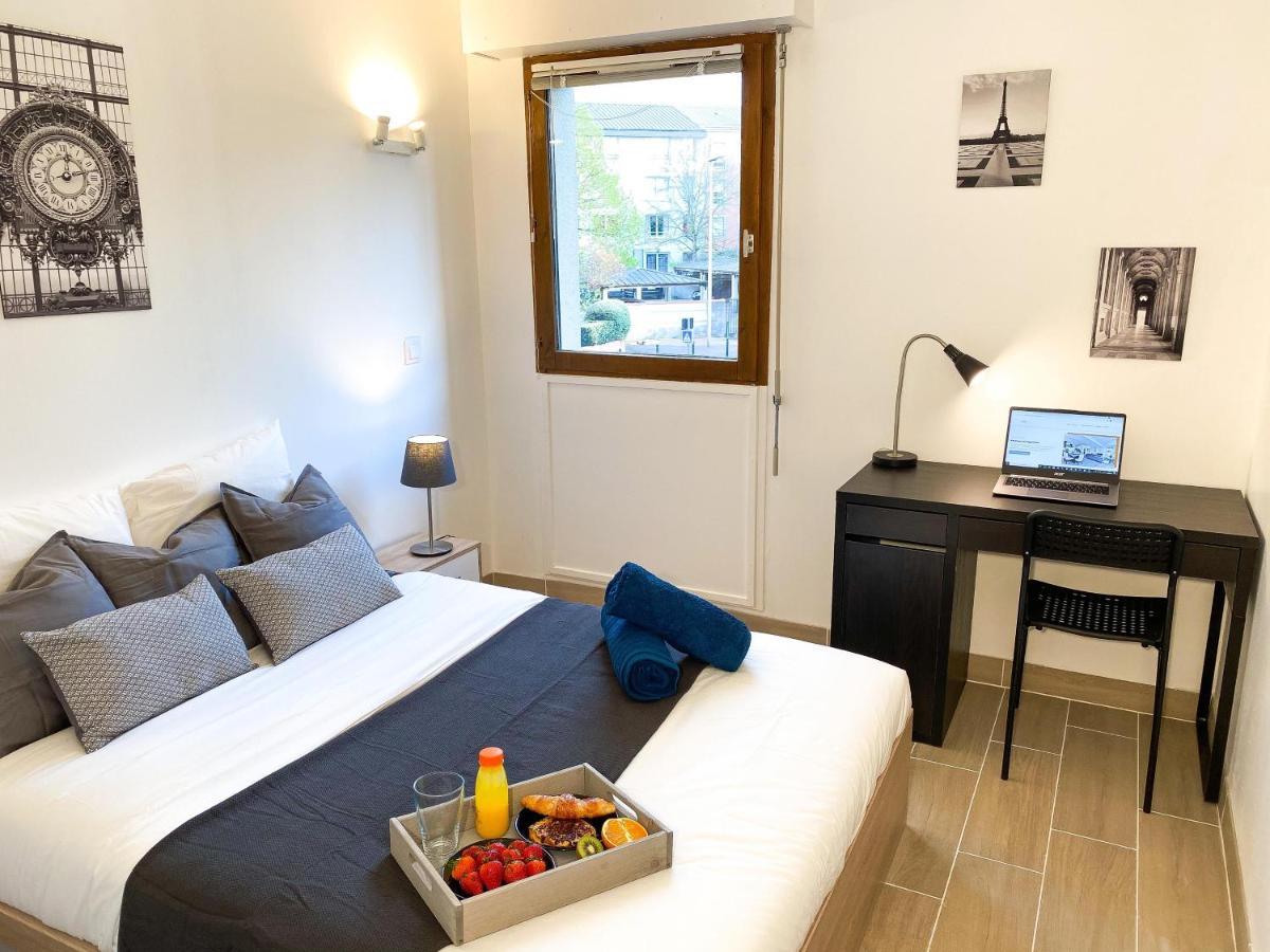 Luxueux Appartement Evry Centre - Parking - Rer A 10 Min Courcouronnes Buitenkant foto